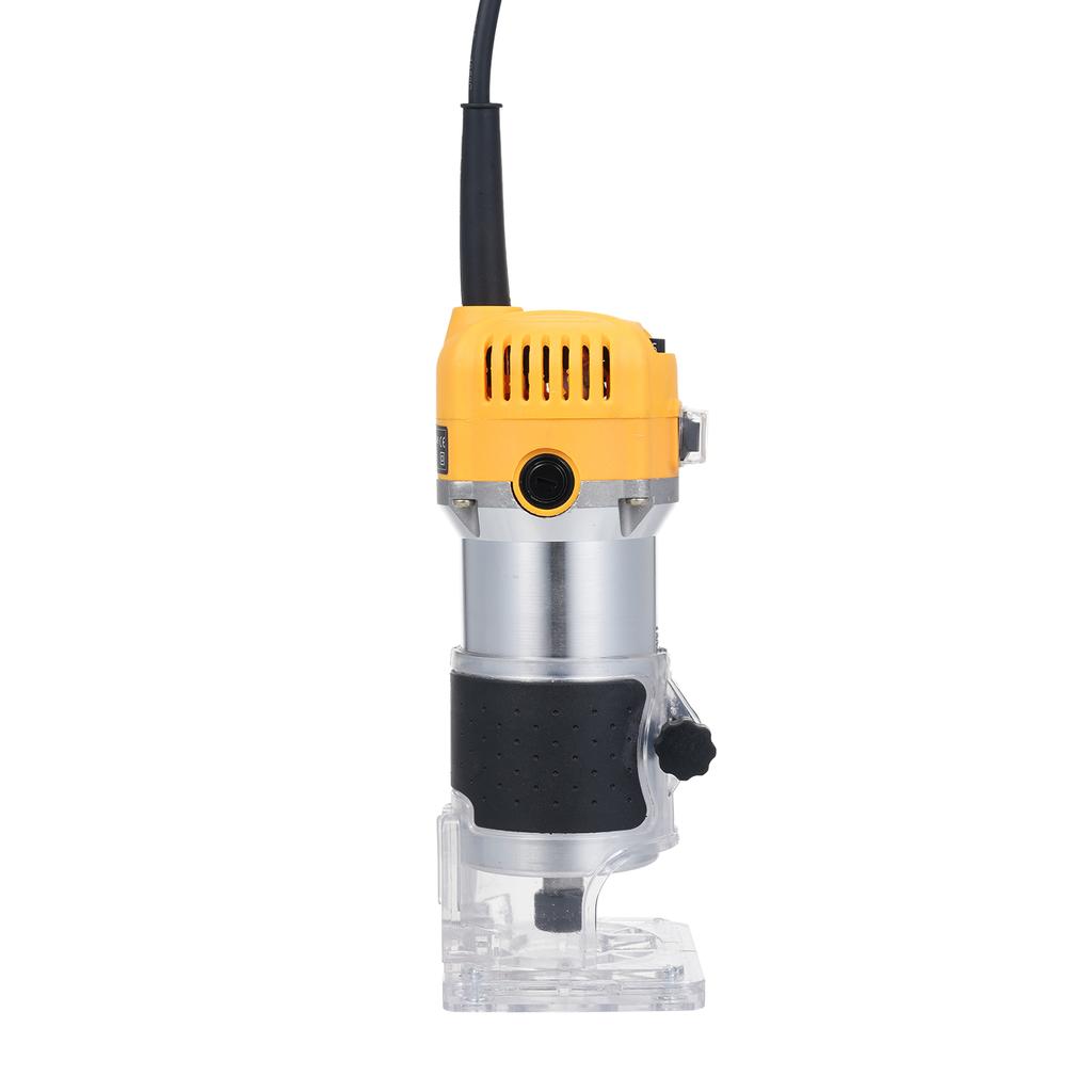 Wood Router 800W Wood Trimmer 30000r min 6 Variable Speed with 15pcs Milling Cutter Accurate Cutting for Woodworking