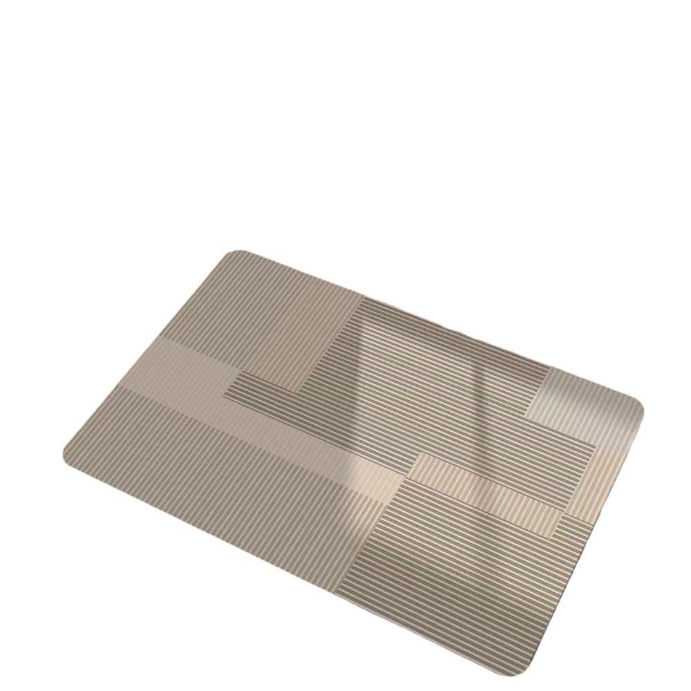 Fashion Simple Bathroom Mat Household Toilet Toilet Non-slip Absorbent Diatom Mud Carpet Quick Drying Mat