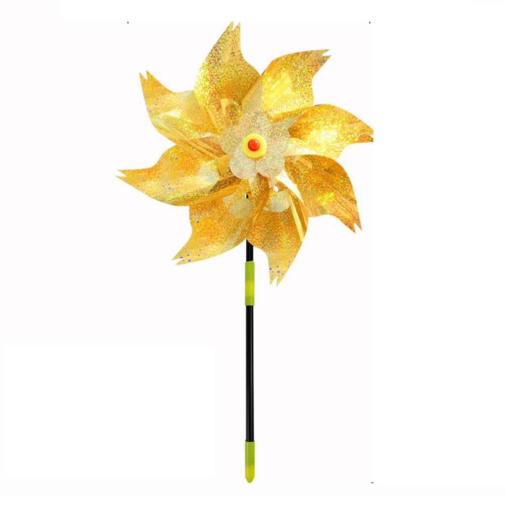 Bird Deterrents Windmill For Outside Reflective Pinwheels Spinners For Garden And Repellent Yar B4W4