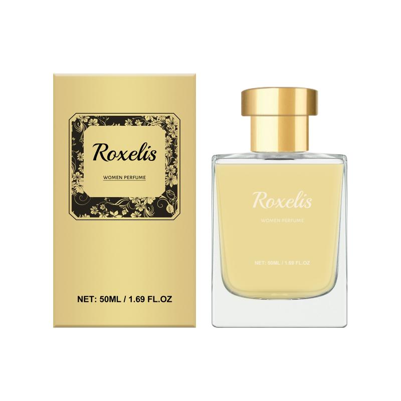 Roxelis 50Ml Citrus Freshing Perfume Lasting Fragrance For Journey Dating Charming Release Body Mist Romantic Citrus Perfume
