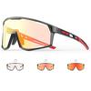 New Model Outdoor Photochromic Cycling Sunglasses Men Women MTB Glasses UV400 Protection Bicycle Eyewear Sports Hiking Road Bike Professional Goggles