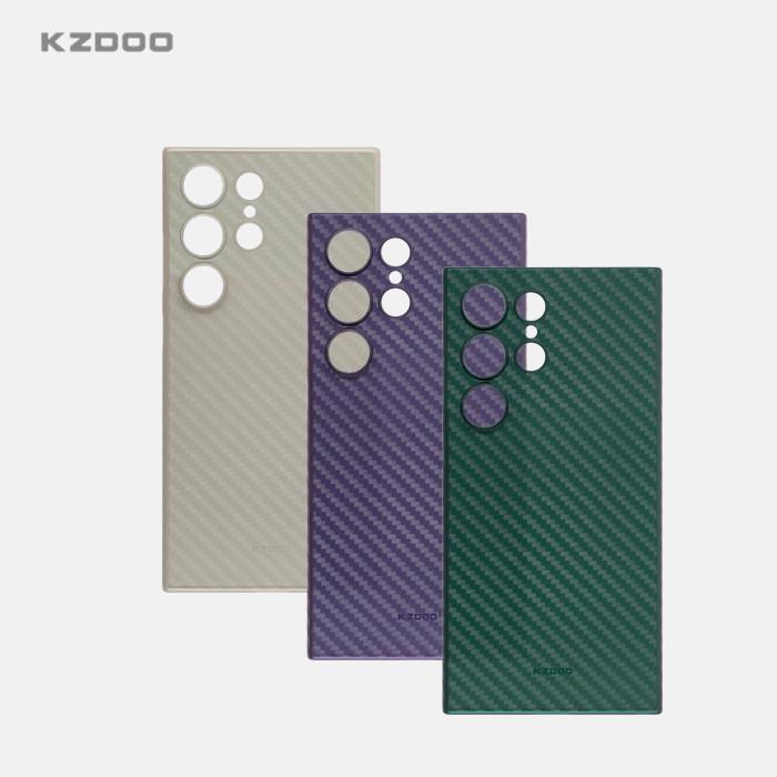 KZDOO Carbon Fiber Pattern Case for Samsung S25/S25 Plus/S24 Ultra