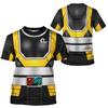 Kamen Rider W CycloneJoker T-shirts Japanese Tokusatsu Cosplay 3D Print Kids Tees Summer Men/Women Harajuku Short Sleeve Y2k Top
