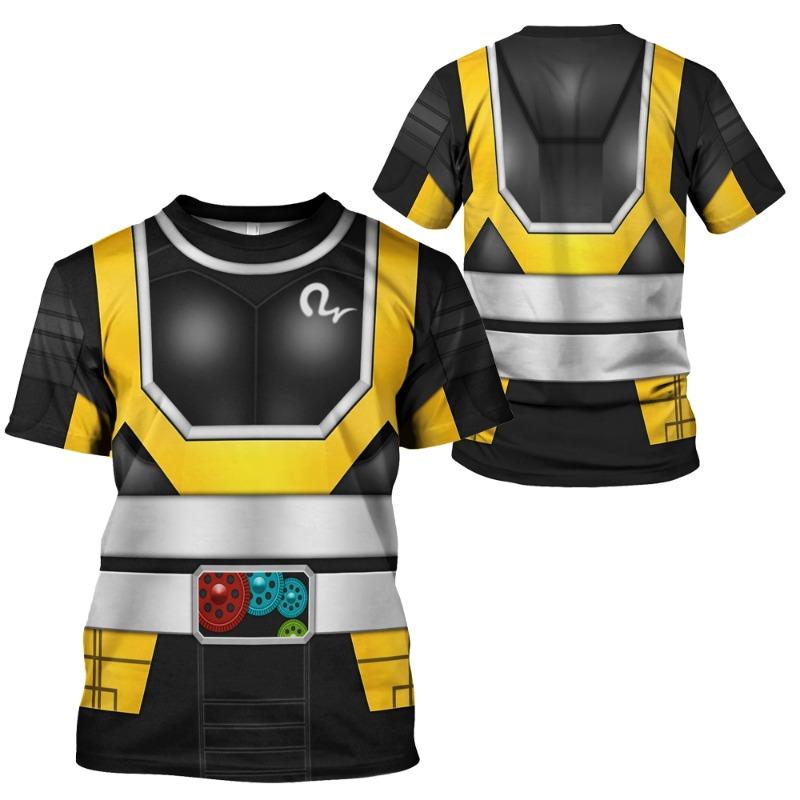Kamen Rider W CycloneJoker T-shirts Japanese Tokusatsu Cosplay 3D Print Kids Tees Summer Men/Women Harajuku Short Sleeve Y2k Top