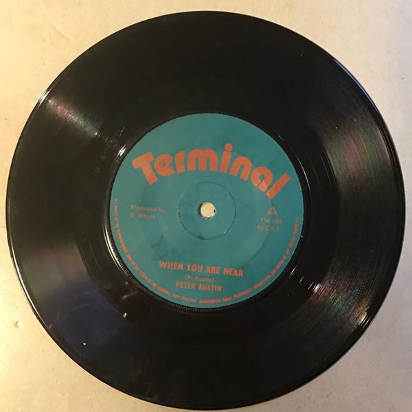 

7inch Record PETER AUSTIN, STUD ALL STARS - When You Are Near / Near Dub TM108 Terminal 1976 UK Reggae, Ska & Dub Used
