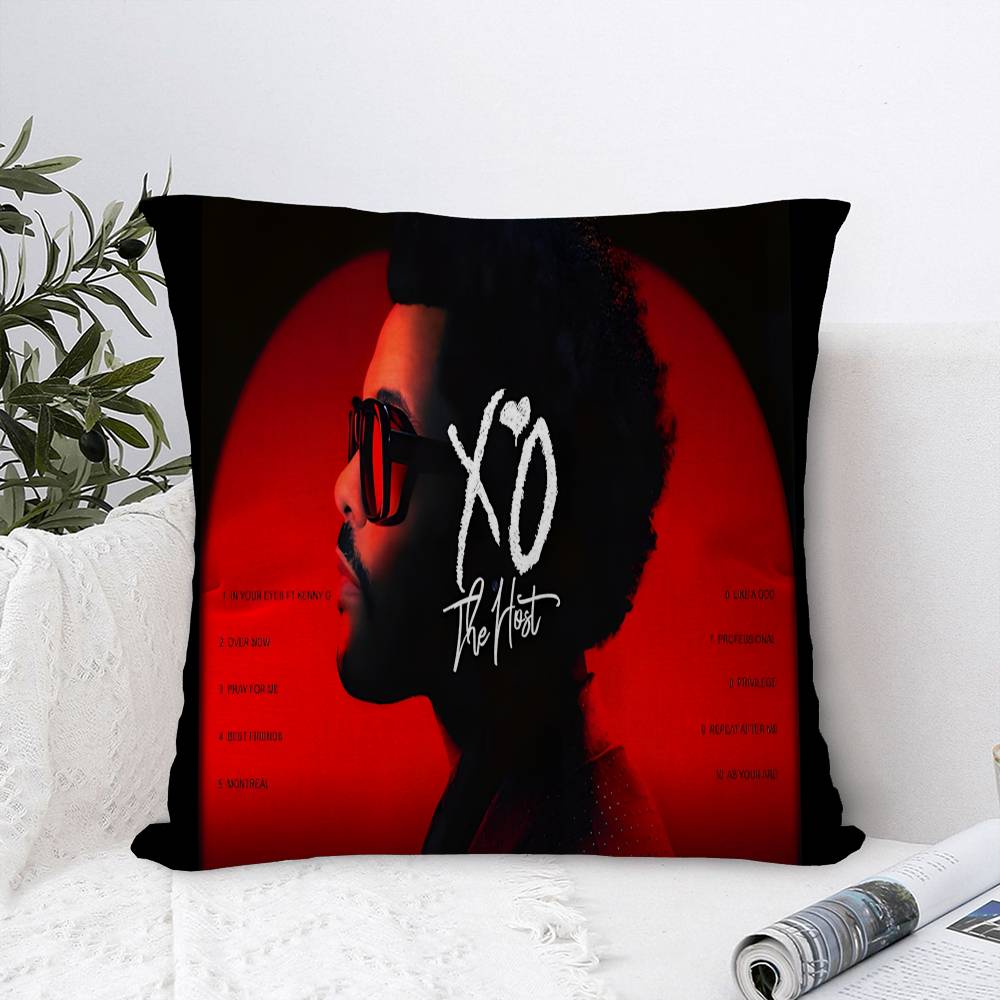 

Рэпер The Weeknd XO Игра Аниме Наволочка Мультяшный Подарок Чехол для Подушки Декор Спальни Дома Дивана Кресла Сиденья Наволочка 12x12Inch