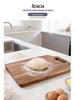 Large Thick Acacia Wood Cutting Board for Slicing Steak