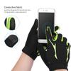 1 Pair Unisex Sports Gloves Shock Damping Brthable Nylon Gloves for Outdoor Cycling