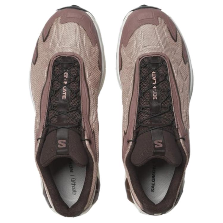 Salomon Xt-Slate Advanced Slip-Resistant Durable Low-Top Casual Shoes Unisex sneaker Brown Purple L47575900
