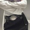 Zinc Zinc Alloy Punk Style Belt Metal Buckle Jeans Waistband Casual Retro Rivet Waist Belt  Spicy Girl