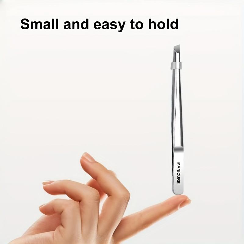 Xiaomi Stainless Steel Eyebrow Clip Angled Tweezers with a Tight Bite Easily Removing Fine Hairs Trim Brows Eyebrow Trimming Tools
