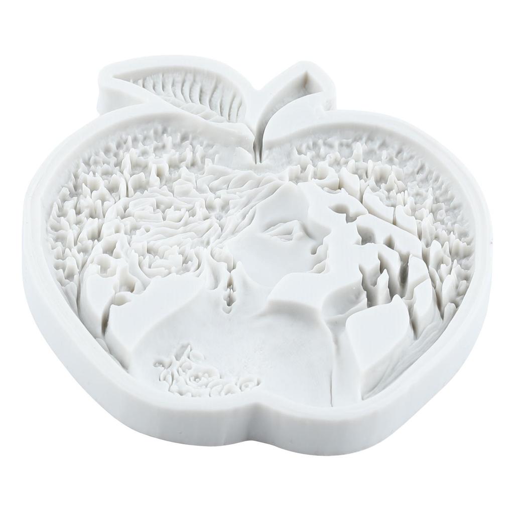 Goddess Silicone Mold Lady Avatar Apple Girl Queen Fondant Molds Cake Decorating Tools Theme Cake Dessert Decorated Chocolate Candy Mold