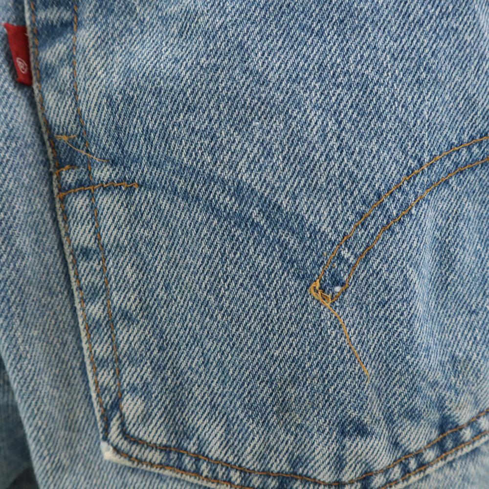 Levi's 90s 517-4892 Made In USA Old Boot Cut Denim Pants L Blue Jeans Men's Used
