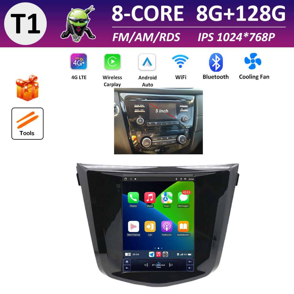 Bluetooth for Nissan Qashqai J11Nissan X-Trail 3 T32 2013 2014 2015 2016 2017 Android OS IPS Touch Screen Auto Tools No 2 Din 4G