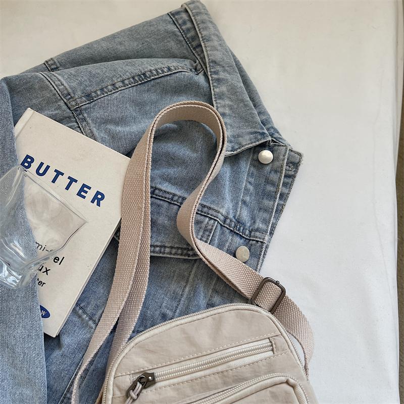 Women's Bag Lightweight Nylon Shoulder Crossbody Bag Mobile Phone Bag