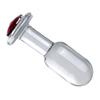 New Go out wearing Contact Anal plug Glass Butt Plug Crystal Ball Anal Beads Fake Penis Glass Anus Dildo Adult Masturbation Toys