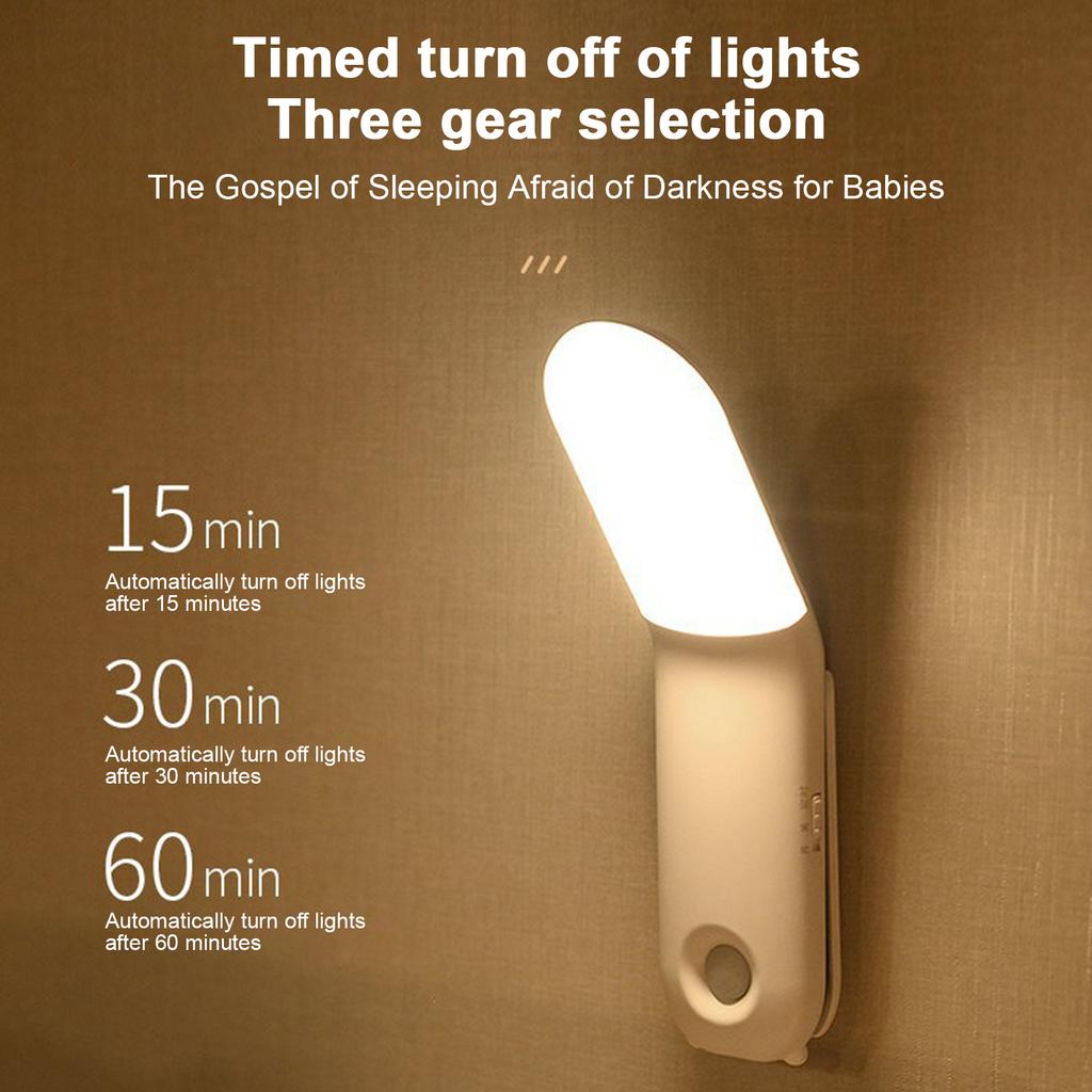 LED Night Light Touch Control Cabinet Light with 3 Color Temperature Stepless Dimming Wardrobe Light 270 Degrees Rotatable Reading Light with Hook St