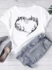 New Women T Shirt Fashion Musical Note Printed T Shirt Harajuku Cute Graphic Tee Shirt Female Ladies Casual Tops Shirts