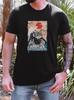 Japanese Samurai Cat Warrior Anime, Unisex Jersey Short Sleeve Tee T-and Kids Tshirt