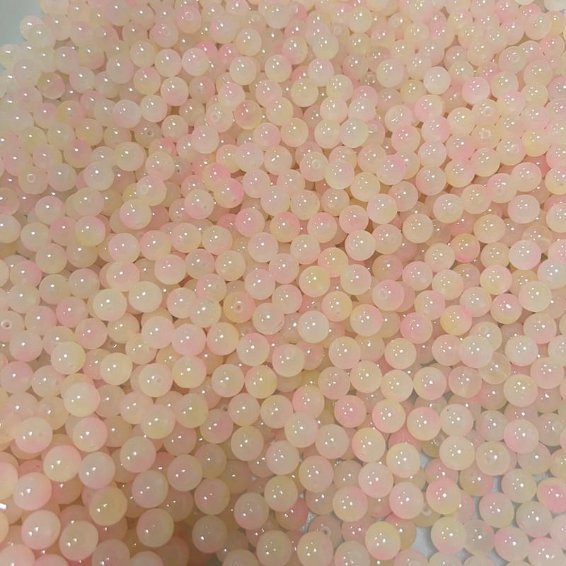 Handmade Glazed Crystal Glass Beads for DIY Jewelry & Bracelet Making