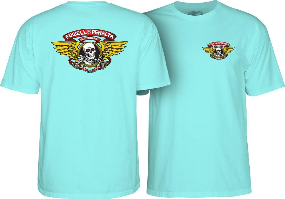 Powell Peralta WINGED RIPPER Skateboard T Shirt CELADON Unisex T-Shirt XXXXL