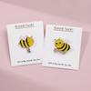 Cartoon Insect Bij Broche voor Meisjes Vrienden Schattige Grappige Bijen Verzamel Nectar Emaille Speldjes Aangepaste Rugzak Reversbadge Sieraden Cadeaus
