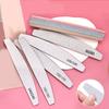 5Pcs/Lot Sharply Nail Buffing Blocks Double Sided Grit Sanding Sticks Half Moon Design Travel Friendly Nail Care Kit