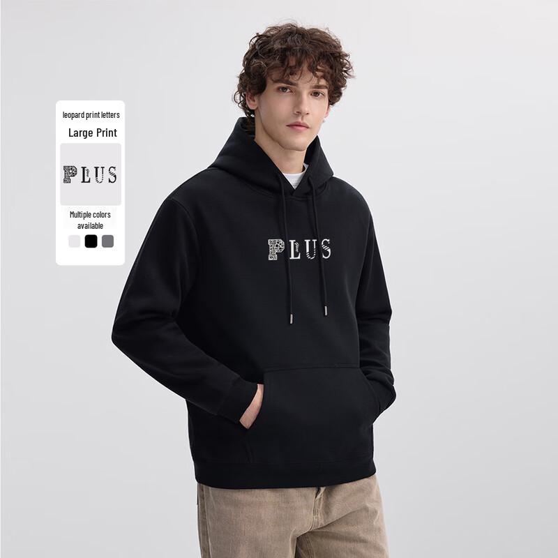 

FivePlus Unisex Casual Loose Fit Hooded Sweatshirt S