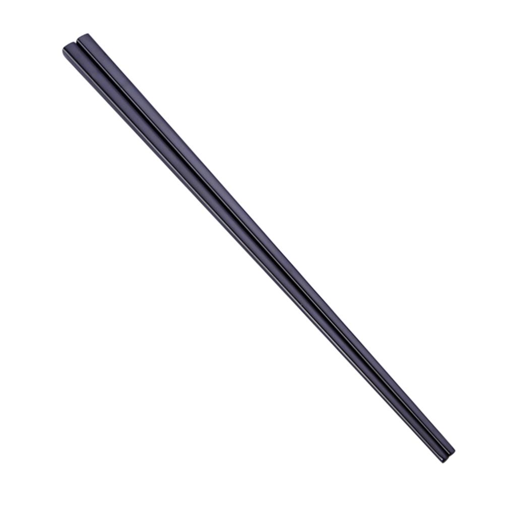 5Pairs Stainless Steel Chopsticks Square Shape 21Cm Perfect Size Reusable Dishwasher Safe Rustproof Kitchen Chopsticks Set