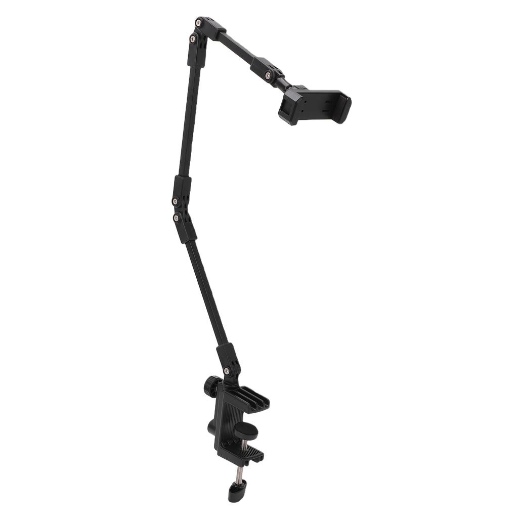 Desk Mount Phone Stand Adjustable Arm Flexible Stable Phone Holder for Recording Live Streaming