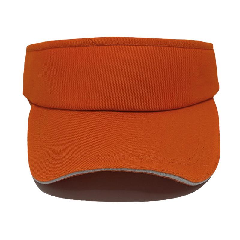 Solid Color Light Plate Empty Top Baseball Cap Print Diagram Embroidery Men's and Women's Outdoor Visor Cap Cap