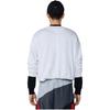 Li Ning Sweatshirts Men's White Crew Neck Moderate Regular AWDRA57-6