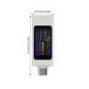 Type-C Power Tester DC 1-11V 1-6.1A TFT Screen Bidirectional Current Voltage Power Capacity Energy Timer for Power Bank Test