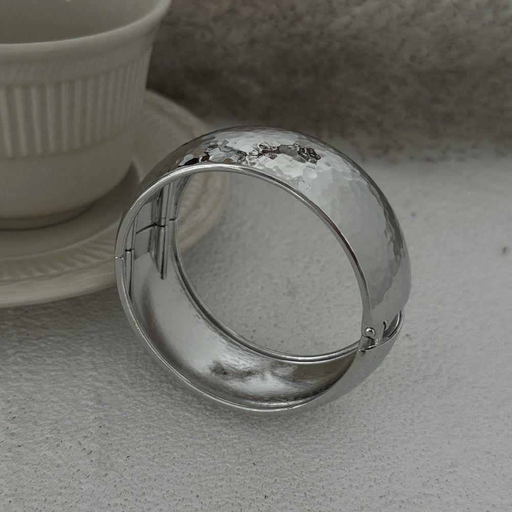 Weave Exaggerated Bracelet Irregular Women Bangle Fashion Simple Geometry Bracelet Daily