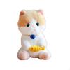 10 Inch Plush Kitty Animal Doll Figures Soft Adorable Sleeping Cat Stuffed Animals for Car Sofa