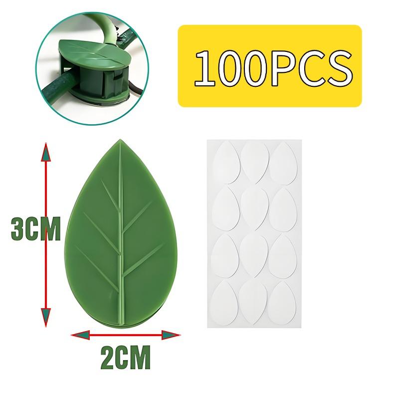 10/20PCS Invisible Plant Climbing Wall Fixture Clips Acrylic Sticker Self-Adhesive Hook Plant Vine Traction Holder Indoor Outdoor