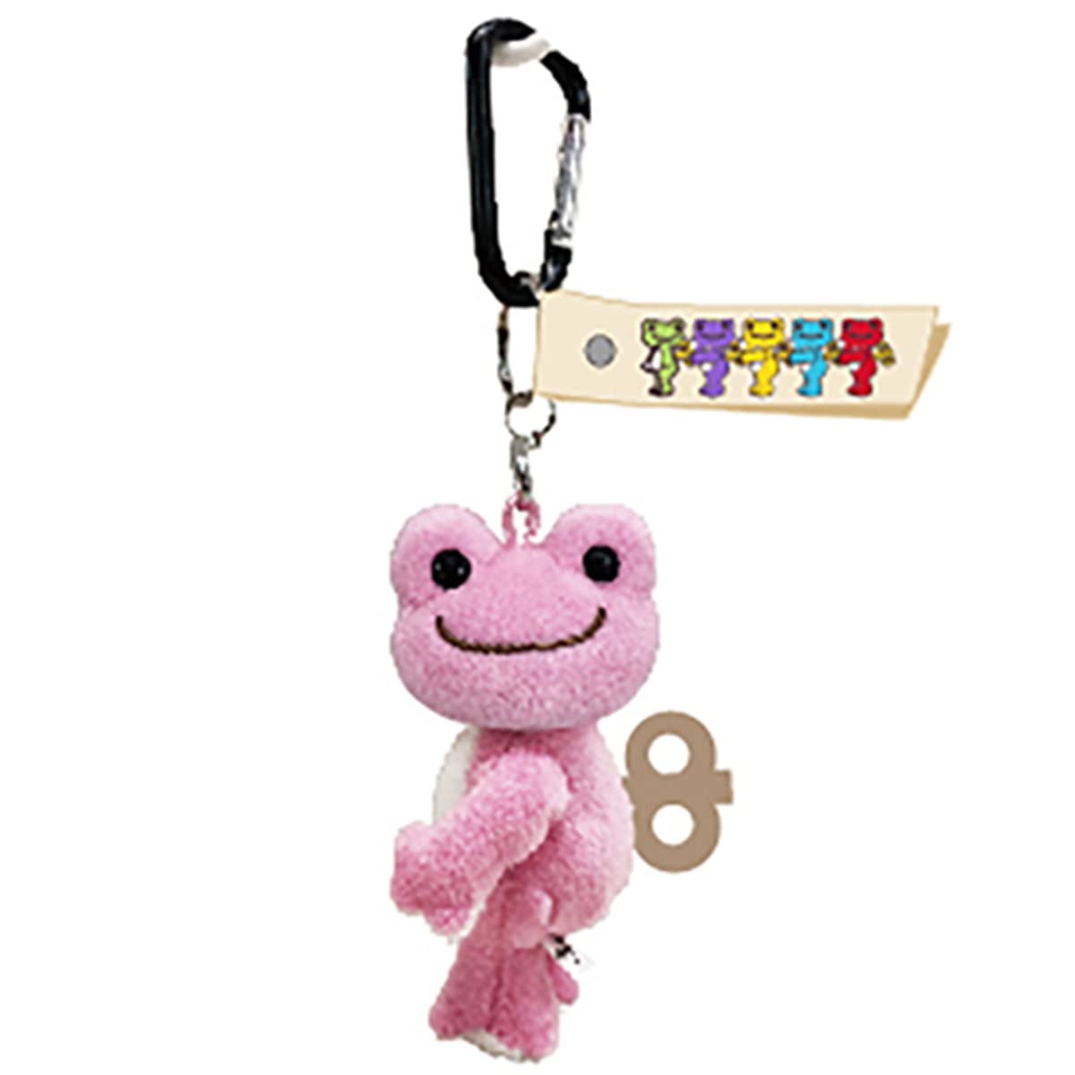 

Nakajima Corporation Pickles Toys Carabiner Mascot Pink 175038-22