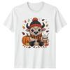 Cute Baby Cow Autumn Leaves TShirt Farm Animal Fall For Him And Her