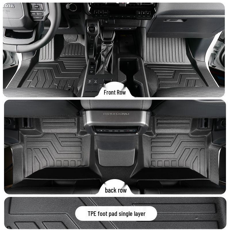 

TPE Коврики в салон Toyota Prado (Модели 2010-2025 гг.) - Полное покрытие, Аксессуары для интерьера автомобиля Prado 5-Seater [2010-2023]