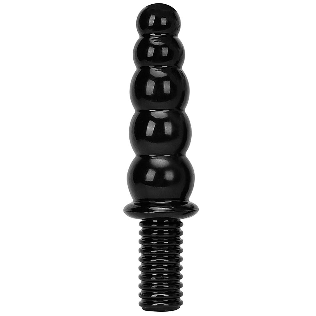 Anal Plug PVC Black L8CM37CM