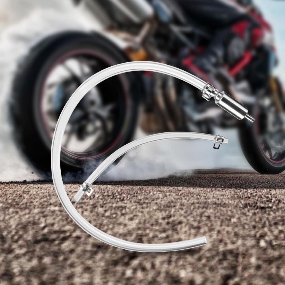 Motorrad Kupplungsbremse Entlüftungsschlauch Einweg-Rückschlagventil Schlauch Entlüftungswerkzeug-Set für Motorradkupplung