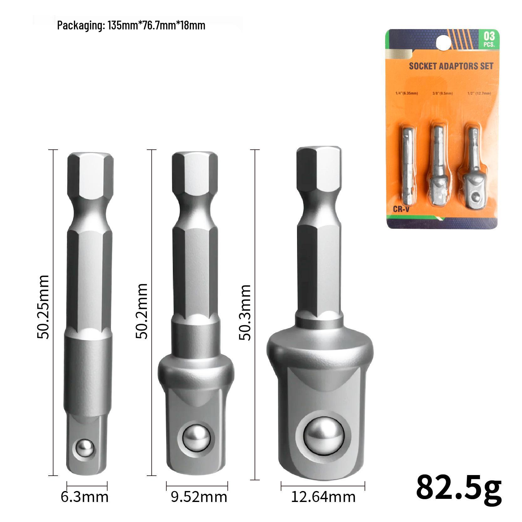 Compact Dual-Function Self-Locking Screwdriver Bit Extension Rod