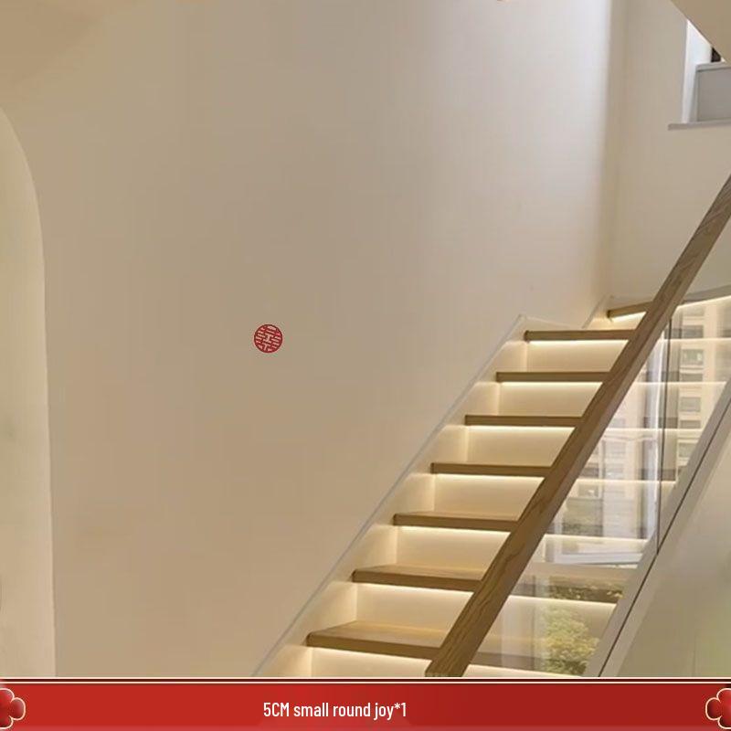 2025 Stylish Xi Character Sticker for Wedding Room and Stairway Decoration