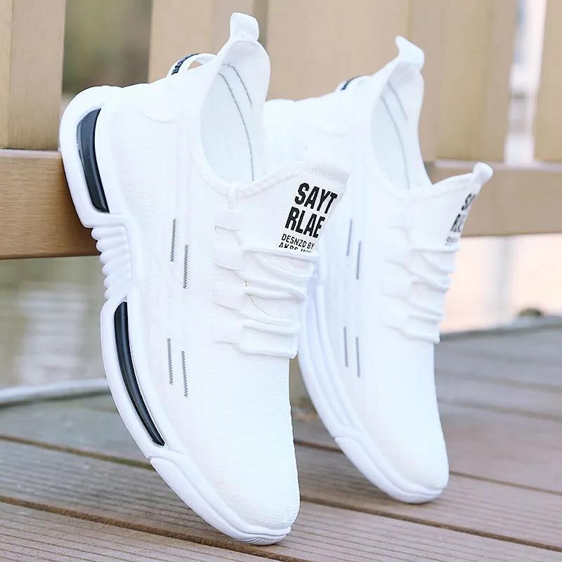 

Autumn men s shoes new breathable mesh coconut shoes deodorant sports casual shoes running shoes 44