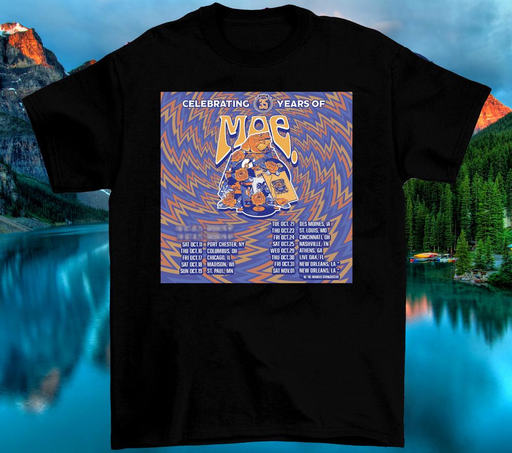 

NEW Moe Band 35th Anniversary T Shirt All Size S-5XL Gift Fan AM848 Unisex T-Shirt XXXXL