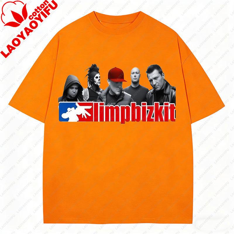 Playera Limp Bizkit Metal Classic Tour Band Music Albums Retro Vintage Rock Rap Graphic T Shirts New In Tops Tees Unisexs Tees