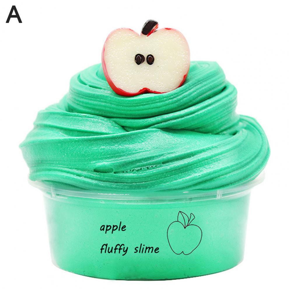 60ml Butter Non-sticky with Charm Super Soft Stress Relief Fruit Cherry Toys  Playsets