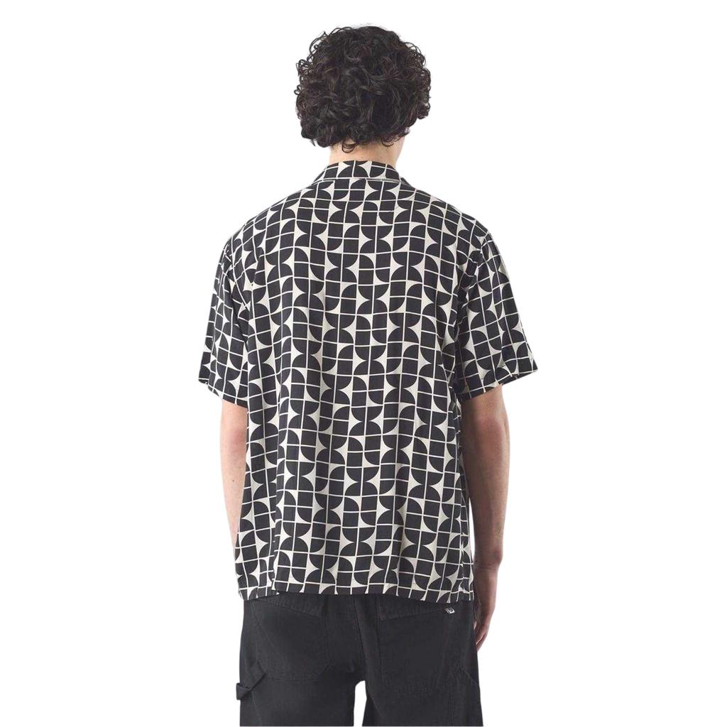 Pretty Green Mens Bauhaus Regular Short-Sleeved Shirt
