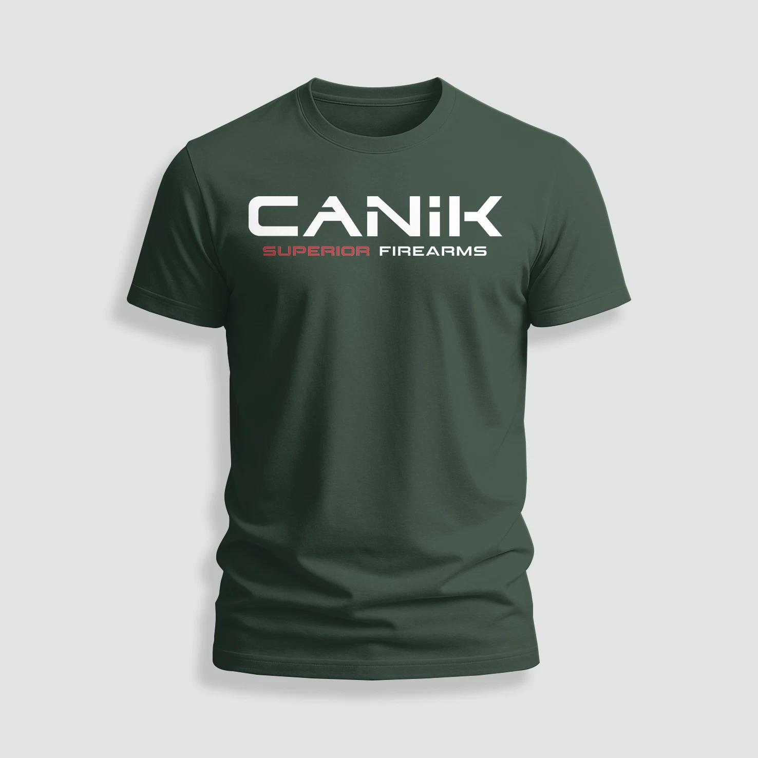 CANIK Superior Firearms logo funny T-Shirt Size S-5XL XS