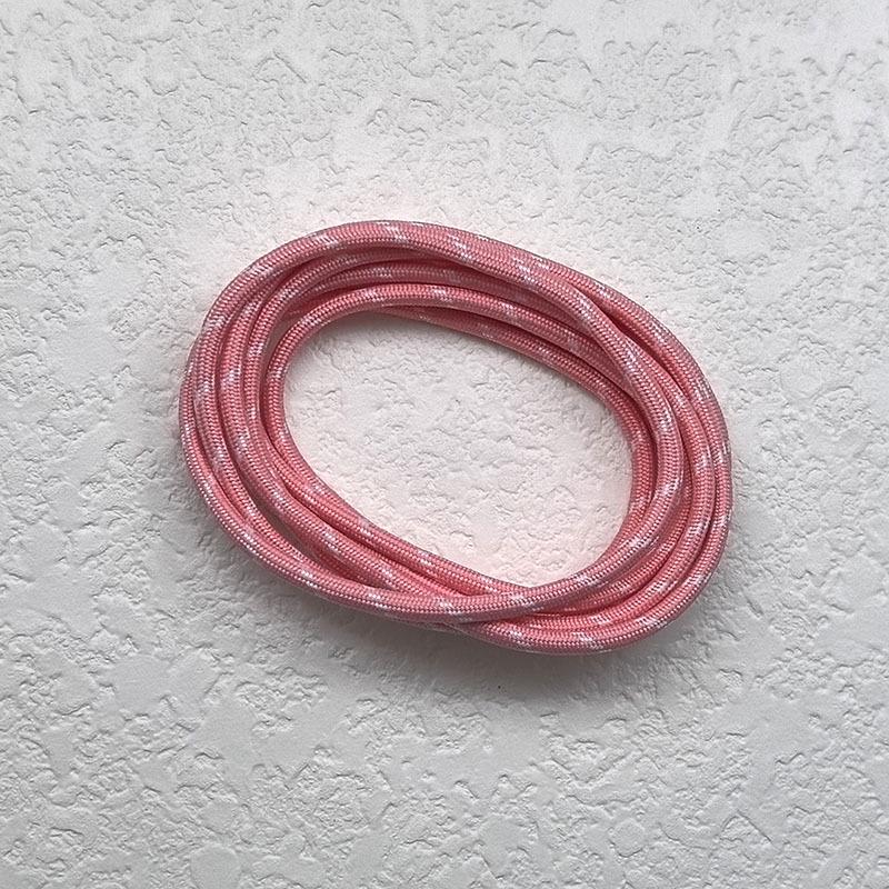 Colorful 5mm Core-Filled Polyester Rope for DIY Bracelets, Stylish Woven Bags, Lanyards, and Pendants